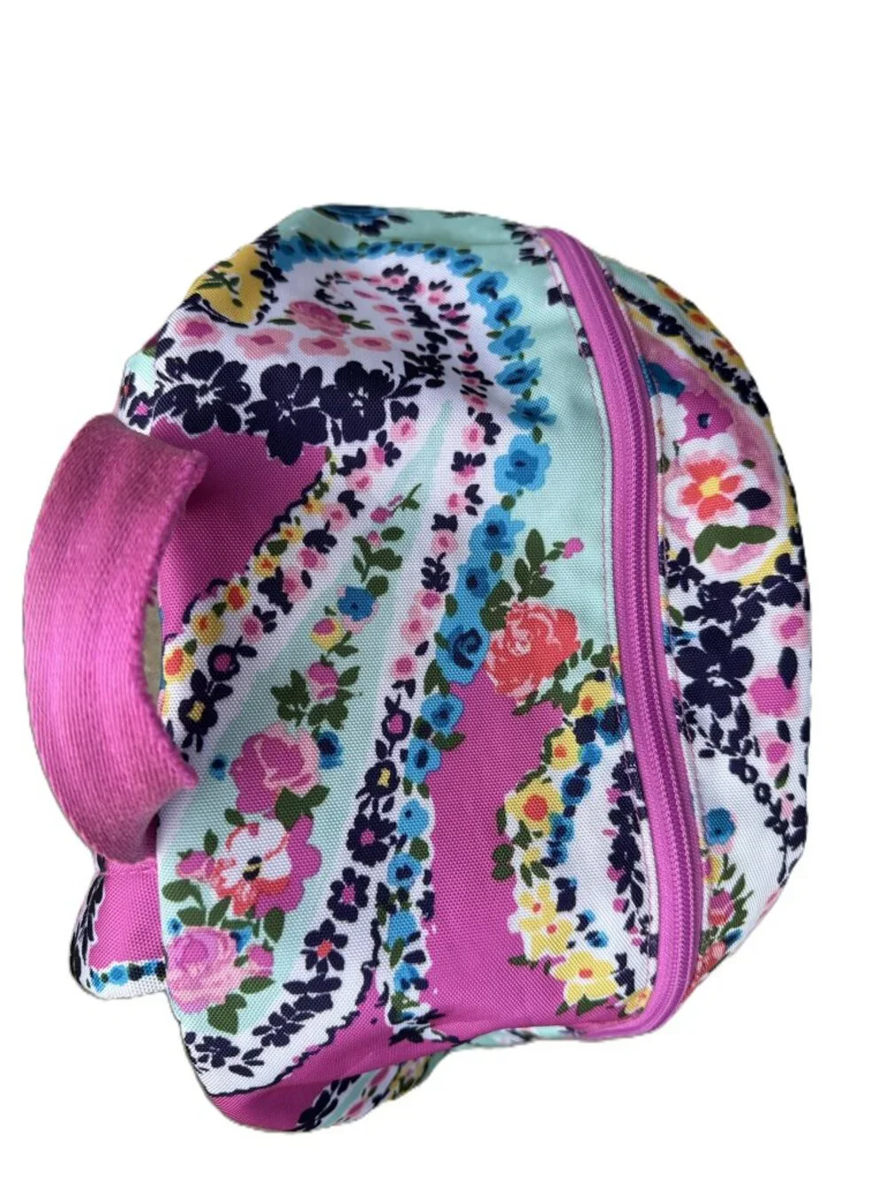 Vera Bradley Wildflower Paisley Backpack Multi Pockets and Laptop Section